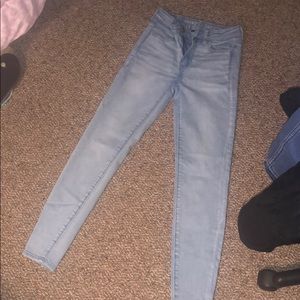 American Eagle Light wash Jeggings